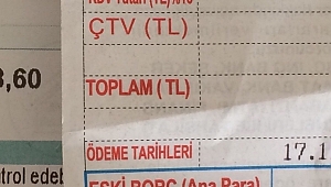 Dur Denmeli: Su faturası elektrik faturasını geçti