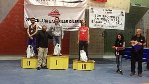 AKUT sporcusu Türkiye üçüncüsü oldu