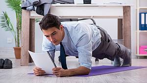 İş yerinde 5 pratik egzersiz