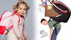 Önemli! Çocuklarda sırt çantalarına dikkat