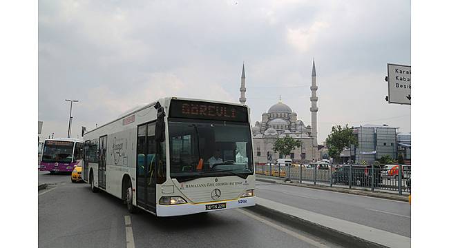 İETT'den Ramazan'a özel otobüs hatları