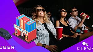 Sinemia, üyelerini sinemaya Uber ile taşıyor