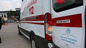 TANAP, hibe ettiği ambulansları teslim ediyor