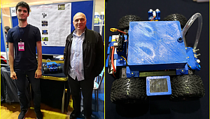 Tasarladığı böceksavar robotla dünya literatürüne girdi