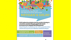 Artık konuşmak için yeni bir meydan var!