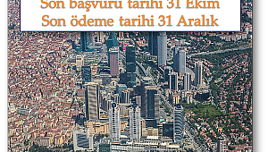 İmar barışı için 1 milyon 300 bin kişi başvurdu
