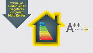 Multi Konfor binalar yüzde 90 enerji tasarrufu sağlıyor