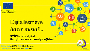"STÖ’ler İçin Dijital İletişim ve Sosyal Medya Eğitimi”ne başvurular başladı