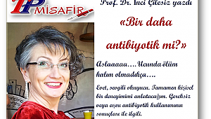 Bir daha antibiyotik mi?