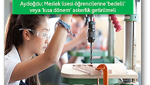 Meslek liselilerin yüzde 80’i sanayide çalışmak istemiyor