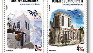 PTT'den "Akdeniz'deki Evler" konulu anma pulu
