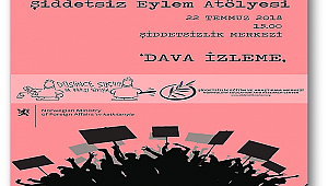 Şiddetsiz Eylem Atölyesi Temmuz Ayı Oturumu: Dava İzleme