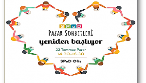 SPOD Pazar Sohbetleri yeniden başlıyor