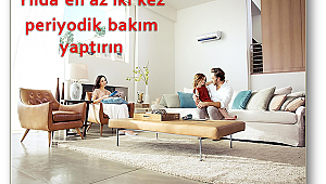 Tüketiciler dikkat: Sağlık ve tasarruf için yazın klimanın ayarı 23-24 dereceyi geçmemeli