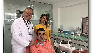 Türkiye’de bir ilk! Kendi dişleri implant görevi gördü
