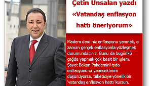 Vatandaş enflasyon hattı öneriyorum