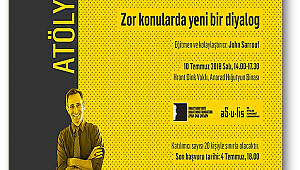 "Zor Konularda Yeni bir Diyalog" atölyesi