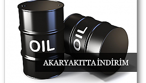 Akaryakıtta indirim