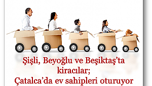 Avrupa Yakası’nda günde ortalama 1.512 taşınma oluyor