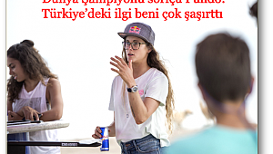 Dünya şampiyonu sörfçü Pulido: Türkiye’deki ilgi beni çok şaşırttı