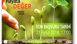 İbrahim Bodur Sosyal Girişimcilik Ödülü başvuruları bekliyor