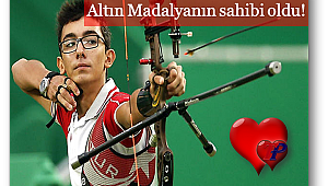 Milli Okçumuz Mete Gazoz’dan bir altın madalya daha!