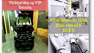 Suud Kralının damadına Türkiye'den 14 VIP limuzin