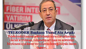 Telekomünikasyon sektörünün büyüklüğü 14 Milyar Dolar
