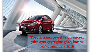 Toyota karını yüzde 19 artırdı