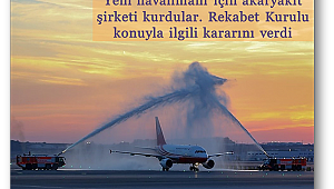 Yeni havalimanı için akaryakıt şirketi kurdular