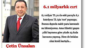 6.1 milyarlık cırt