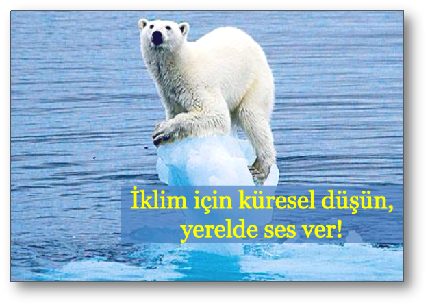 İklim için küresel düşün, yerelde ses ver!
