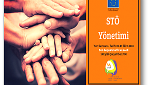 “STÖ Yönetimi” Samsun Eğitimine başvurular başladı