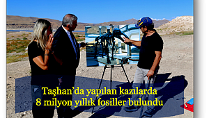 Taşhan'da yapılan kazılarda 8 milyon yıllık fosiller bulundu