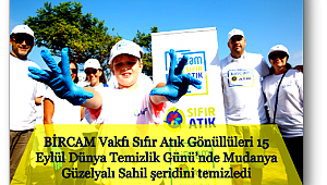 Temiz bir dünya için kolları sıvadılar