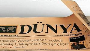 Dünya Gazetesi basılı yayına son veriyor