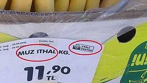 İthal muza yerli logo