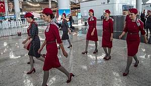 THY'nin İtalyanlara diktirdiği üniformalar görücüye çıktı