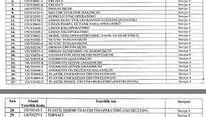 DİKKAT: Bu meslekleri yapacaklar belge almaları gerekiyor