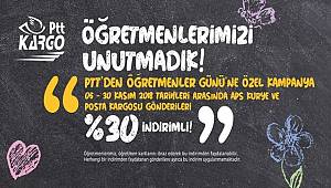 PTT'den öğretmenlere indirim müjdesi