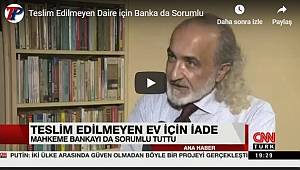 Teslim edilmeyen daireden Bankada sorumlu: TIKLAYINIZ