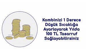 Tüketiciler: 1 derece kısın 100 TL kazanın