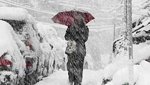 Kara kış bastırdı: YOĞUN KAR yağıyor