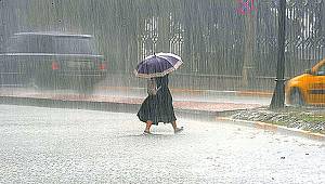 ŞİDDETLİ YAĞIŞ ve fırtına uyarısı