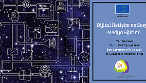 Dijital İletişim ve Sosyal Medya Eğitimi Başvuruları Başladı