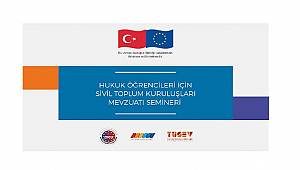 TÜSEV'den Hukuk Öğrencileri için Sivil Toplum Kuruluşları Mevzuatı Semineri