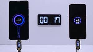 Bu akıllı telefon 17 dakikada şarj oluyor