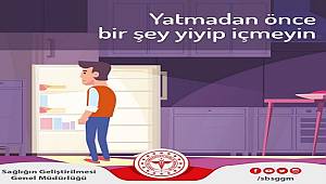 Tüketiciler bu çok önemli: Yatmadan önce bir şey yiyip içmeyin