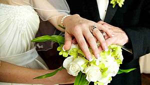 Geçen yıl 553 bin kişi dünya evine girdi