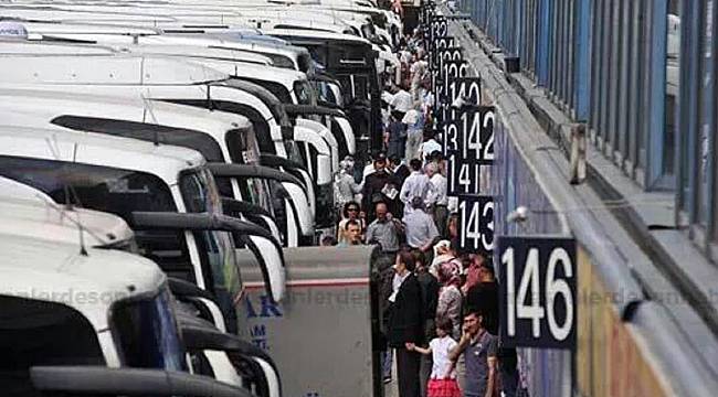 Kurban bayramı tatili için hareketlilik başladı